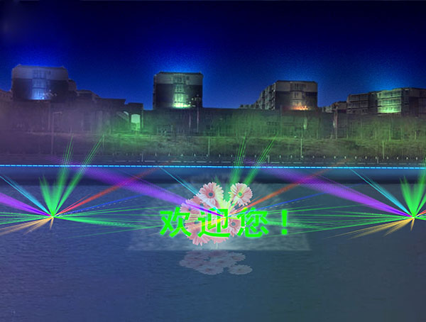 太原湖面多媒體音樂(lè)噴泉